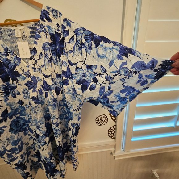 (NWT) H&M Eyelet Dress with Embroidery (Cotton) Size 4XL - Picture 7 of 14